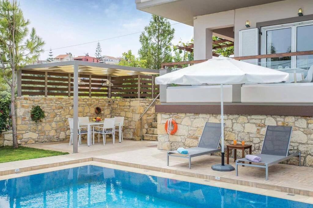 Villa Anastasia Chania Daratsos Exterior photo